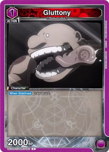 Gluttony (080) (UE09BT/FMA-1-080), FULLMETAL ALCHEMIST — Union Arena card price