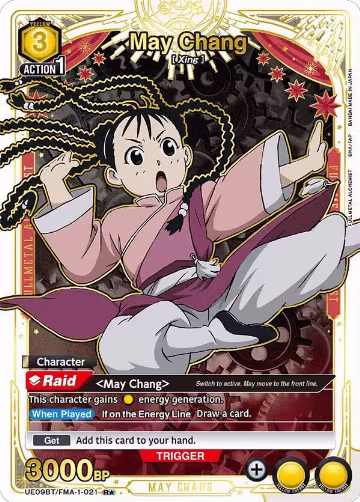 May Chang (021) (R*) (UE09BT/FMA-1-021), FULLMETAL ALCHEMIST — Union Arena card price