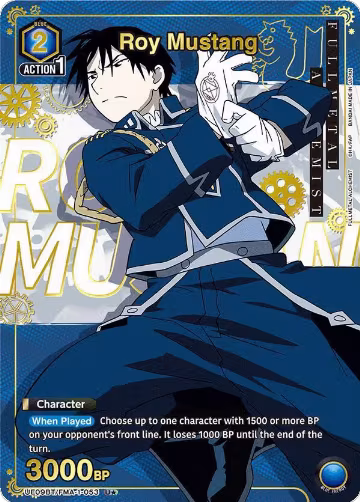 Roy Mustang (053) (U*) (UE09BT/FMA-1-053), FULLMETAL ALCHEMIST — Union Arena card price