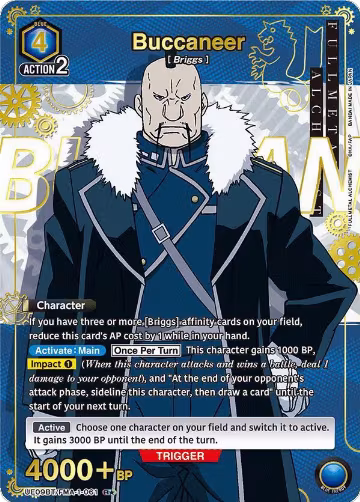 Buccaneer (R*) (UE09BT/FMA-1-061), FULLMETAL ALCHEMIST — Union Arena card price
