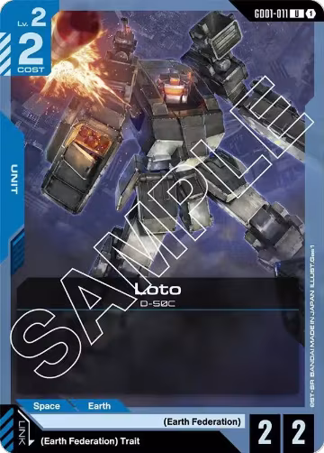 Loto (GD01-011), Newtype Rising — Gundam card price