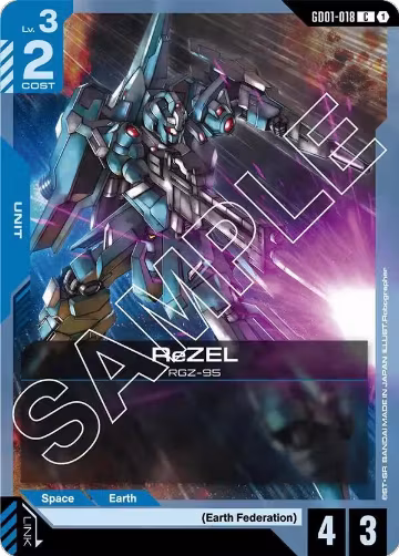 ReZEL (GD01-018), Newtype Rising — Gundam card price