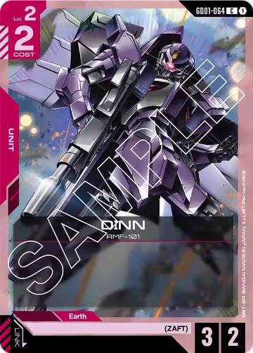 DINN (GD01-064), Newtype Rising — Gundam card price