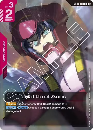 Battle of Aces (GD01-111), Newtype Rising — Gundam card price