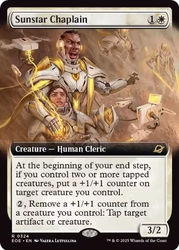 Sunstar Chaplain (Extended Art) (324), Edge of Eternities — Magic card price
