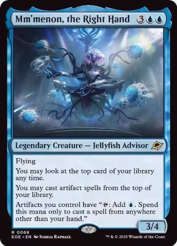 Mm'menon, the Right Hand (68), Edge of Eternities — Magic card price