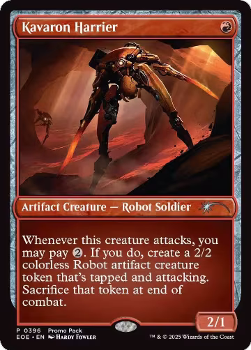 Kavaron Harrier (396), Promo Pack: Edge of Eternities — Magic card price