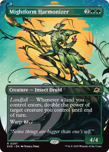 Mightform Harmonizer (Borderless) (297), Edge of Eternities — Magic card price