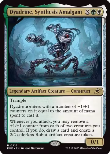 Dyadrine, Synthesis Amalgam (216), Edge of Eternities — Magic card price