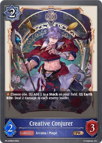 Creative Conjurer (PR-249EN), Shadowverse: Evolve Promo Cards — Shadowverse card price