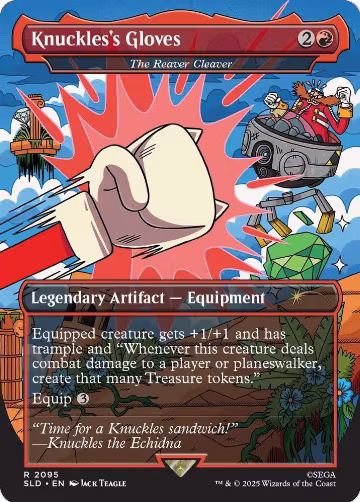 Knuckles's Gloves - The Reaver Cleaver (2095), Secret Lair Drop Series — Magic card price