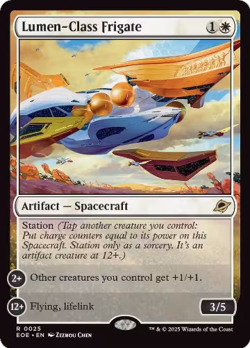 Lumen-Class Frigate (25), Edge of Eternities — Magic card price