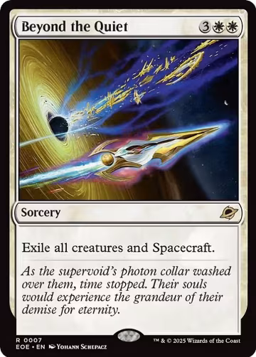 Beyond the Quiet (7), Edge of Eternities — Magic card price