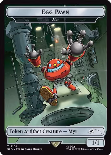 Egg Pawn - Myr Token (2101), Secret Lair Drop Series — Magic card price