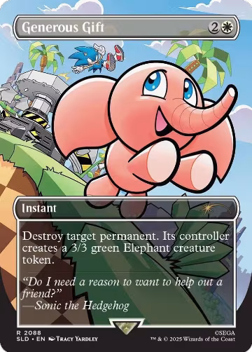 Generous Gift (2088) (2088), Secret Lair Drop Series — Magic card price