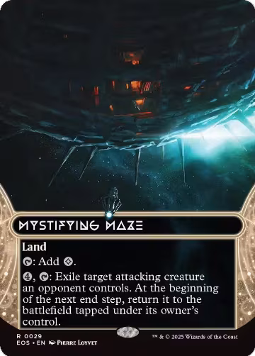 Mystifying Maze (0029) (Borderless) (29), Edge of Eternities: Stellar Sights — Magic card price