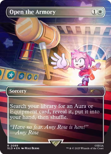 Open the Armory (2089) (Rainbow Foil) (2089), Secret Lair Drop Series — Magic card price