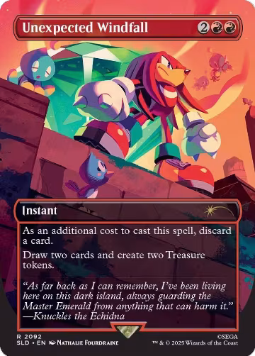 Unexpected Windfall (2092) (2092), Secret Lair Drop Series — Magic card price