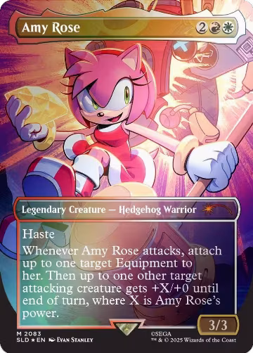 Amy Rose (Rainbow Foil) (2083), Secret Lair Drop Series — Magic card price