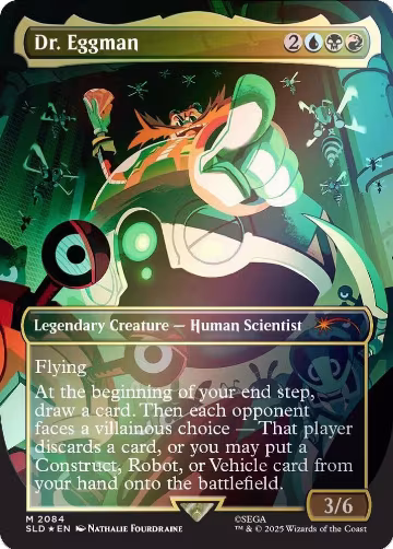 Dr. Eggman (Rainbow Foil) (2084), Secret Lair Drop Series — Magic card price