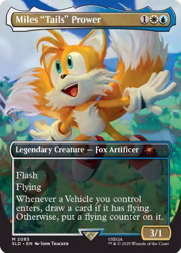 Miles "Tails" Prower (2085), Secret Lair Drop Series — Magic card price