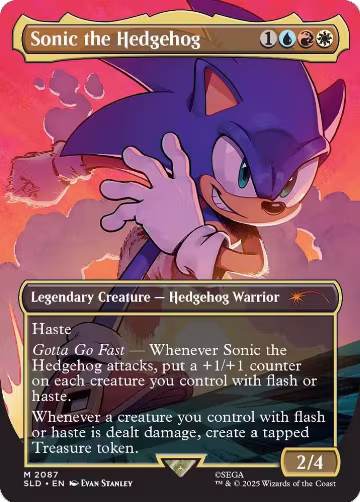 Sonic the Hedgehog (2087), Secret Lair Drop Series — Magic card price