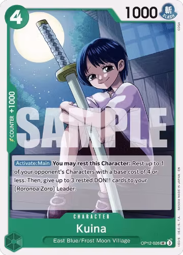 Kuina (OP12-026), Legacy of the Master — One Piece card price