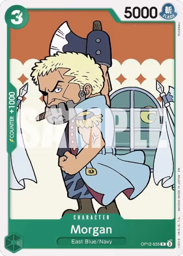 Morgan (OP12-035), Legacy of the Master — One Piece card price