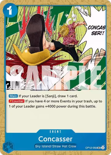 Concasser (OP12-059), Legacy of the Master — One Piece card price