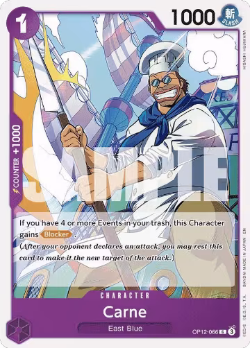 Carne (OP12-066), Legacy of the Master — One Piece card price