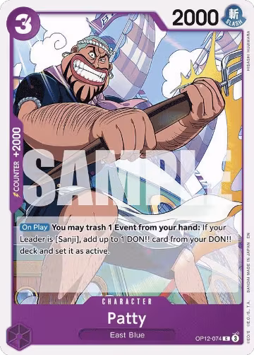 Patty (OP12-074), Legacy of the Master — One Piece card price