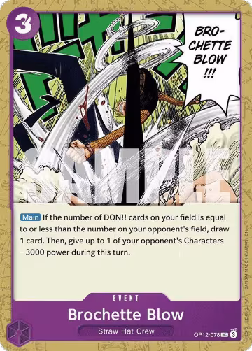 Brochette Blow (OP12-078), Legacy of the Master — One Piece card price