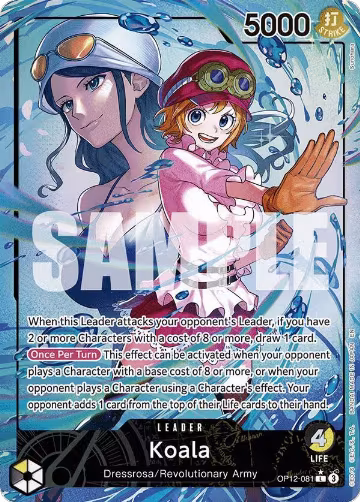 Koala (081) (Alternate Art) (OP12-081), Legacy of the Master — One Piece card price