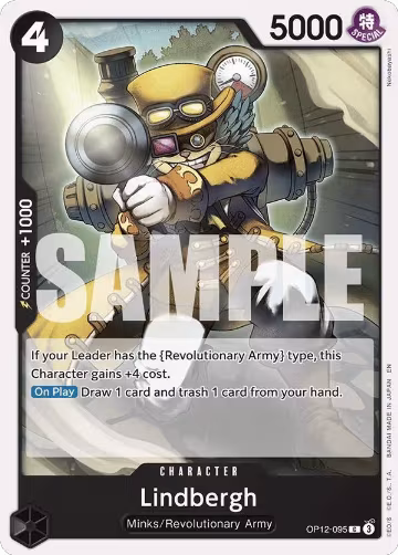 Lindbergh (OP12-095), Legacy of the Master — One Piece card price
