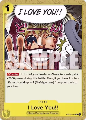 I Love You!! (OP12-115), Legacy of the Master — One Piece card price