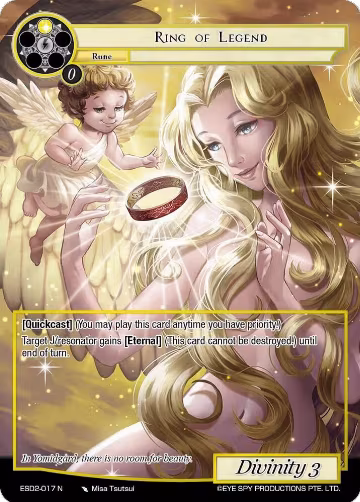 Ring of Legend (ESD2-017 N), Evil Cluster Starter Deck 2: Matelda — Force of Will card price