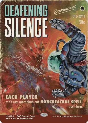 Deafening Silence (Showcase) (120), Special Guests — Magic card price