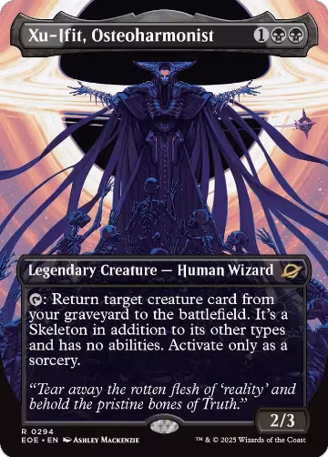 Xu-Ifit, Osteoharmonist (Borderless) (294), Edge of Eternities — Magic card price