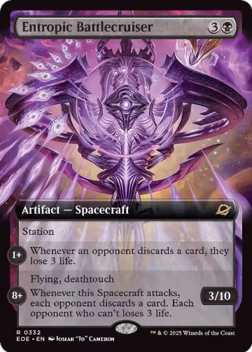 Entropic Battlecruiser (Extended Art) (332), Edge of Eternities — Magic card price