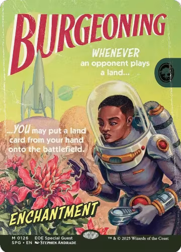 Burgeoning (Showcase) (126), Special Guests — Magic card price