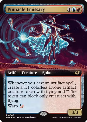 Pinnacle Emissary (Extended Art) (349), Edge of Eternities — Magic card price