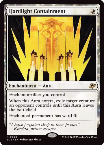 Hardlight Containment (20), Edge of Eternities — Magic card price