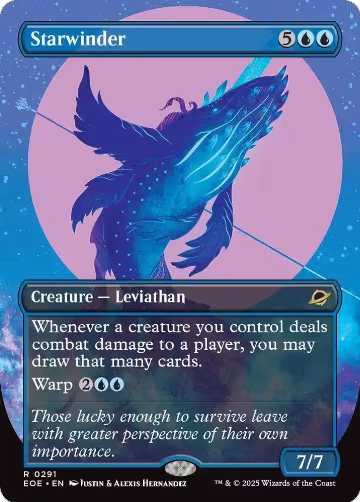 Starwinder (0291) (Borderless) (291), Edge of Eternities — Magic card price