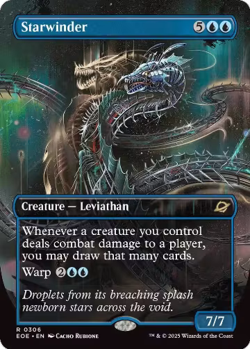 Starwinder (0306) (Borderless) (306), Edge of Eternities — Magic card price