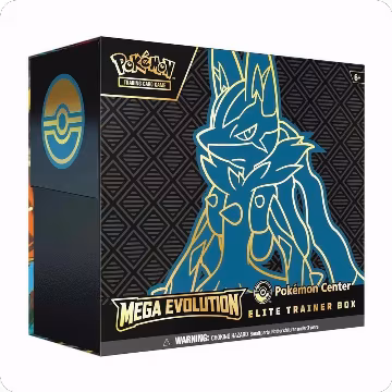 Mega Evolution Pokemon Center Elite Trainer Box (Exclusive) [Mega Lucario], Mega Evolution — Pokémon sealed product price