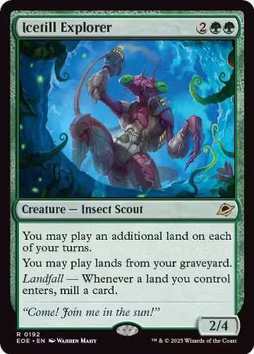 Icetill Explorer (192), Edge of Eternities — Magic card price