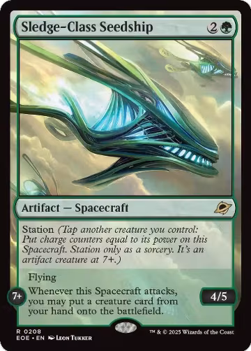 Sledge-Class Seedship (208), Edge of Eternities — Magic card price
