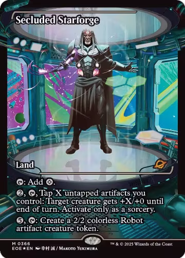 Secluded Starforge (Showcase) (366), Edge of Eternities — Magic card price
