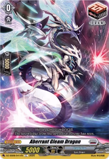 Aberrant Gleam Dragon (DZ-SS08/041EN), DZ-SS08: Festival Booster 2025 — Vanguard card price