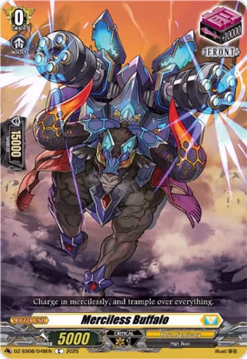 Merciless Buffalo (DZ-SS08/048EN), DZ-SS08: Festival Booster 2025 — Vanguard card price